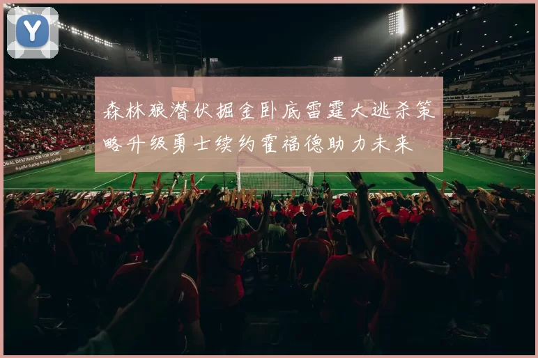 森林狼潜伏掘金卧底雷霆大逃杀策略升级勇士续约霍福德助力未来